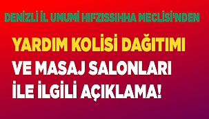  DENİZLİ İL UMUMİ HIFZISSIHHA MECLİS KARARI