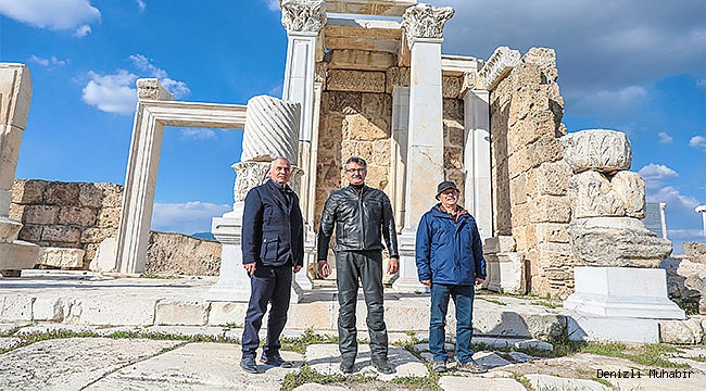 Denizli'nin güzelliklerine hayran kaldılar
