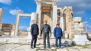 Denizli'nin güzelliklerine hayran kaldılar