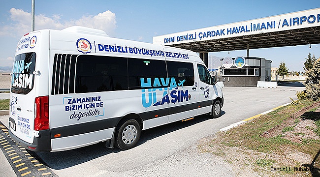 Denizlililer uçak konforunda mobil hizmeti çok sevdi
