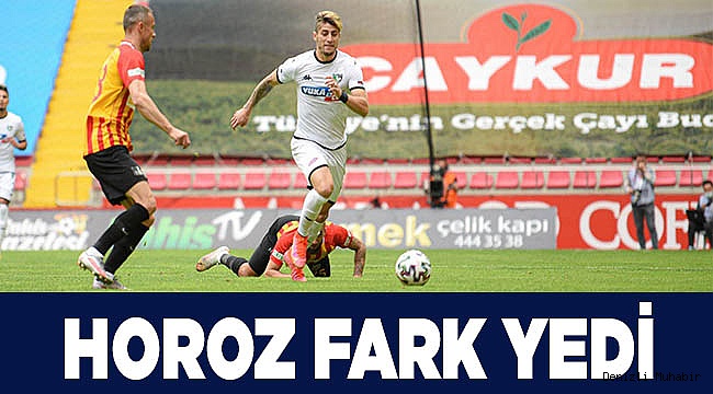 Denizlispor deplasmanda ezildi
