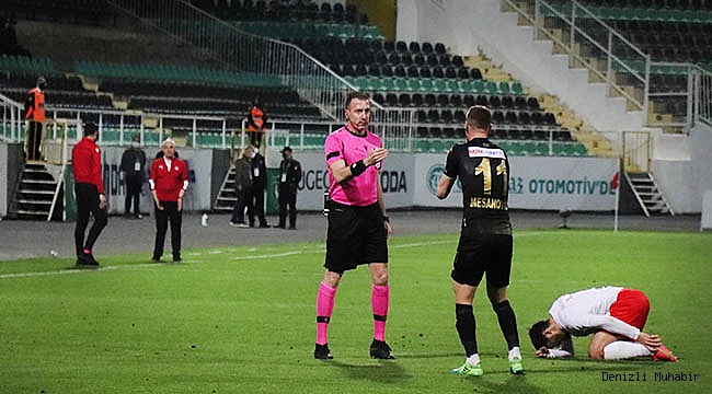 Denizlispor - Rizespor maçında Göçek düdük çalacak