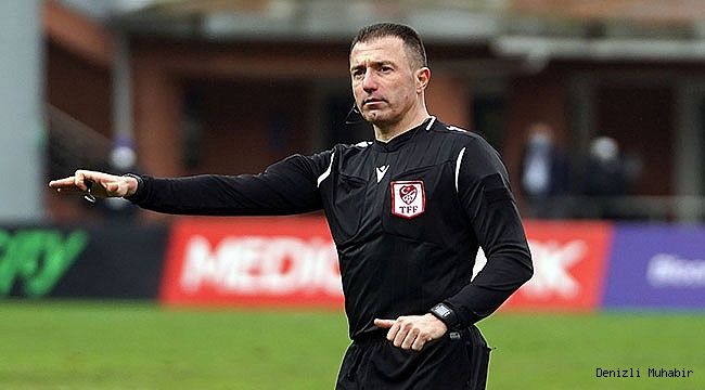 Denizlispor - Sivasspor maçında Göçek düdük çalacak