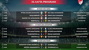 Denizlispor, Süper Lig'de 35-39. hafta programları açıklandı