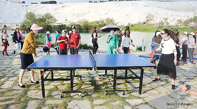 'Dünya Masa Tenisi Günü' Pamukkale'de kutlanacak