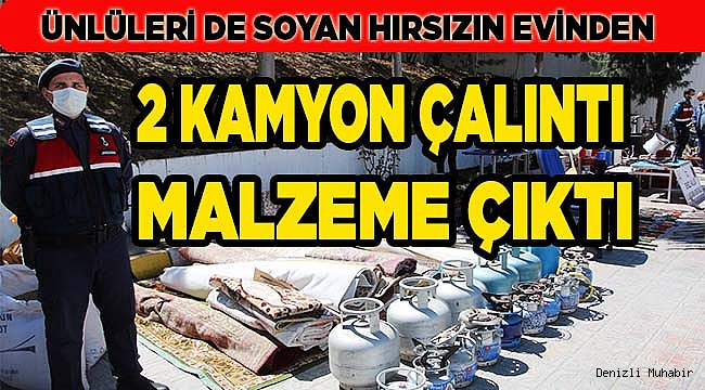 Eline ne geçirdiyse çalmış