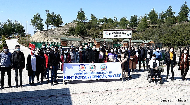 Gençlerden sevimli dostlara anlamlı ziyaret