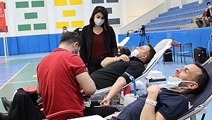 GENÇLİK SPOR’UN KAN BAĞIŞINA YOĞUN İLGİ