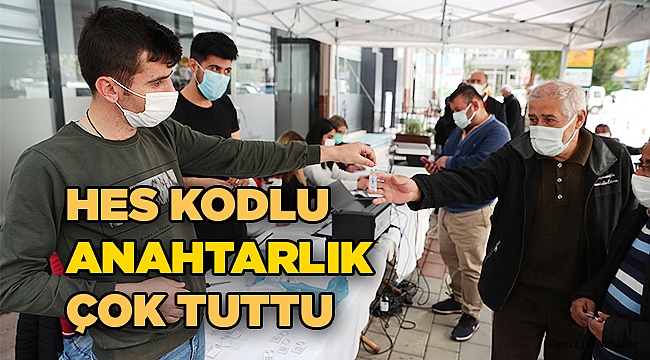 HES KODLU ANAHTARLIĞA VATANDAŞTAN BÜYÜK İLGİ