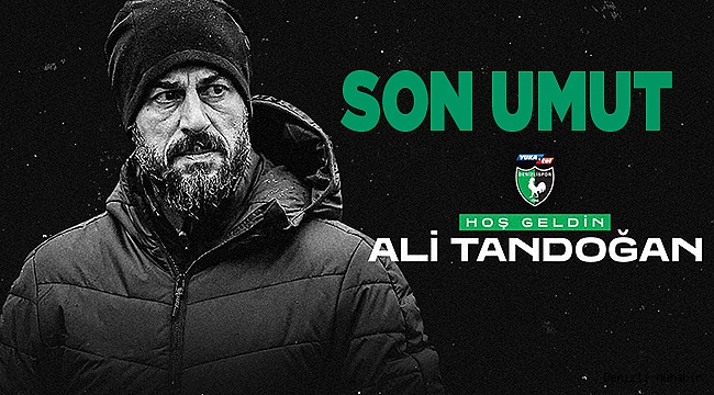 Horoz, Ali Tandoğan ile anlaştı