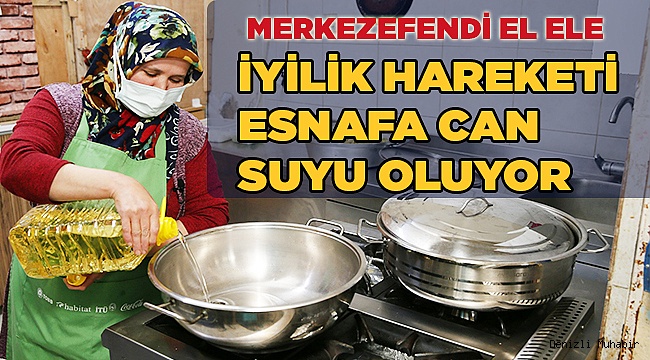 İYİLİK HAREKETİ ESNAFA CAN SUYU OLUYOR