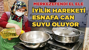 İYİLİK HAREKETİ ESNAFA CAN SUYU OLUYOR