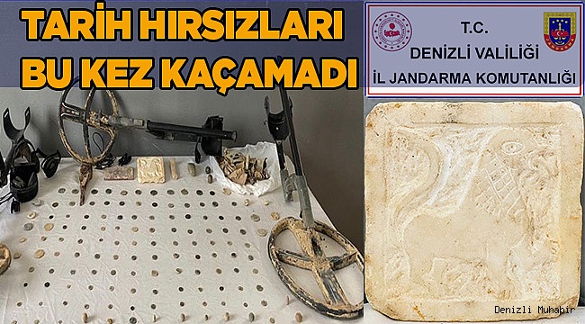 Kaçak kazı için Afyon'dan Denizli'ye geldiler,
