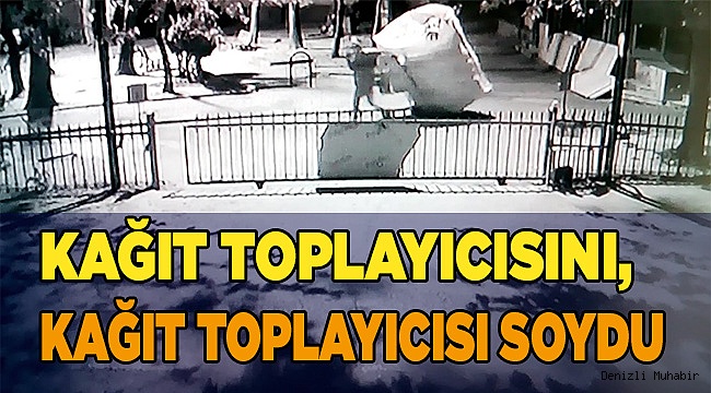 Kağıt toplayıcısını, kağıt toplayıcısı soydu