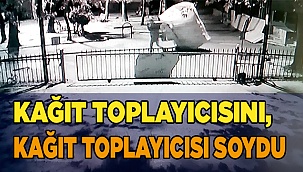 Kağıt toplayıcısını, kağıt toplayıcısı soydu