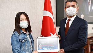 Mavi Düşün- Sıfır Atık yarışmasında Denizlili öğrenciden ikincilik başarısı
