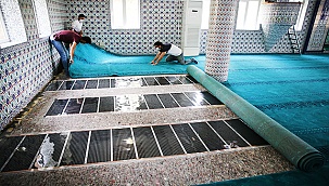 MERKEZEFENDİ’DE CAMİLER ARTIK DAHA TEMİZ