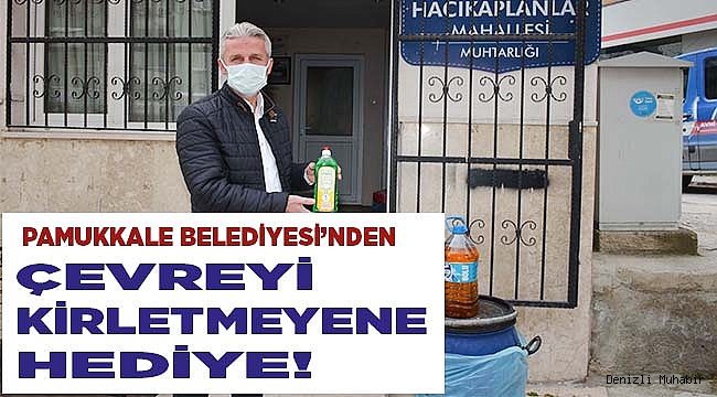 Pamukkale Belediyesi'nden çevre dostu proje