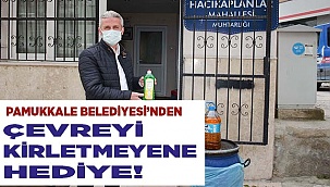 Pamukkale Belediyesi'nden çevre dostu proje