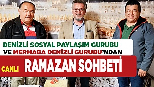 Ortak yayın "Ramazan sohbeti" ile üyelerine ulaştılar