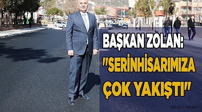 Serinhisar’da sıcak asfalt çalışması tamam