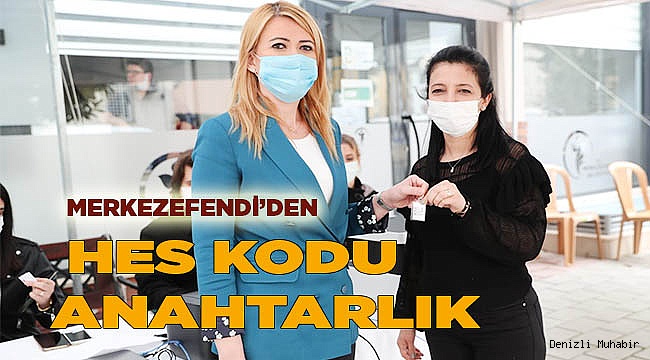 VATANDAŞLARA HES KODLU ANAHTARLIK HEDİYE EDİYOR