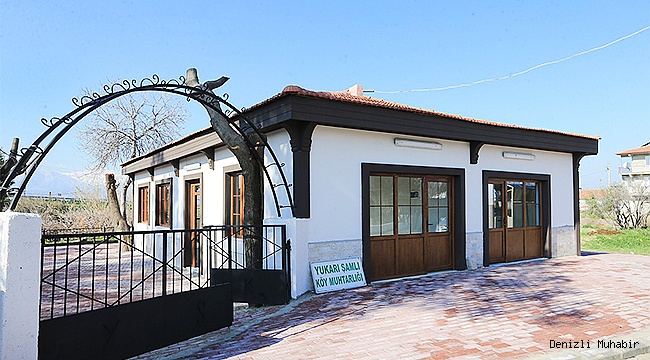 Yukarışamlı Mahalle Konağı hizmete hazır