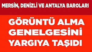 3 baro, İçişleri Bakanlığı’nın genelgesini yargıya taşıdı