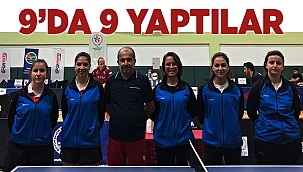 9 MAÇIN 9’UNU DA KAZANDILAR!
