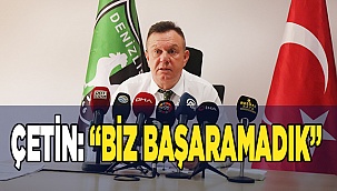 Ali Çetin, kendi 3 yıllık  dönemini anlattı (VİDEO HABER)