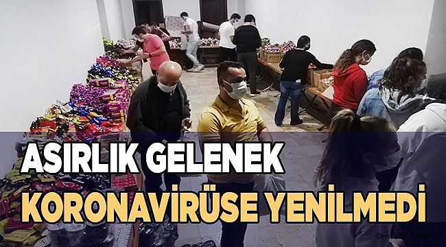Asırlık gelenek korona virüse yenilmedi