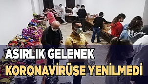 Asırlık gelenek korona virüse yenilmedi