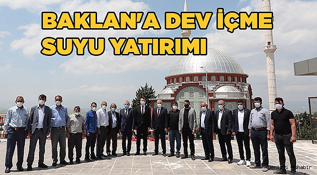 Baklan'a dev içme suyu yatırımı