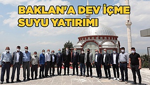 Baklan'a dev içme suyu yatırımı