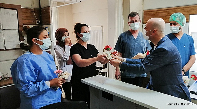 Başkan Özbaş’tan kahraman annelere ziyaret
