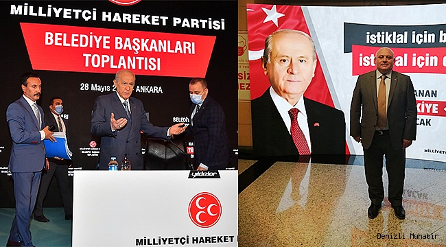 Başkan Şevik, MHP Belediye Başkanları Toplantısına katıldı