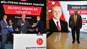 Başkan Şevik, MHP Belediye Başkanları Toplantısına katıldı
