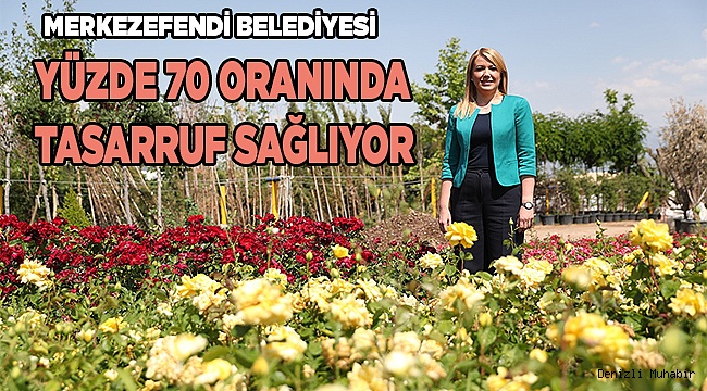 Belediye kendi ürettiği çiçeklerle tasarruf sağlıyor