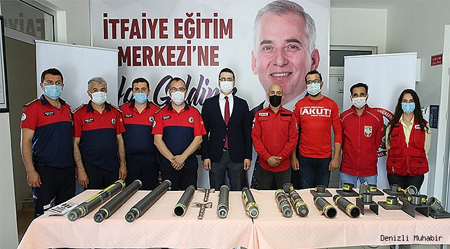 Büyükşehir’den AKUT’a malzeme desteği