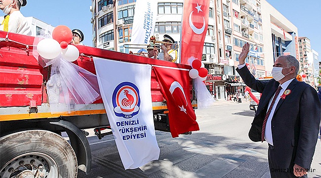 Denizli, 19 Mayıs coşkusunu Büyükşehir ile yaşadı