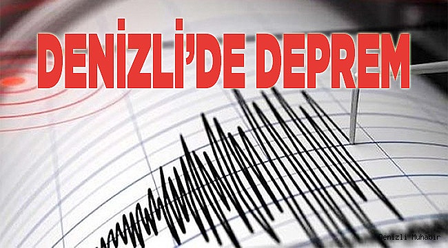 Denizli’de deprem