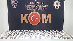 Denizli’de kaçak tütün ürünü satıcılarına operasyon: 2 gözaltı