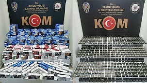 Denizli’de kaçakçılara 5 ayrı operasyon; 7 gözaltı
