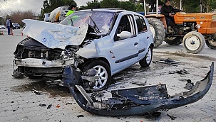 Denizli’de son 1 haftada 1’i ölümlü 62 trafik kazası meydana geldi