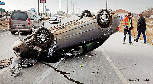 Denizli’de son 1 haftada 1’i ölümlü 69 trafik kazası meydana geldi