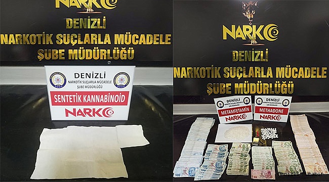 Denizli’de uyuşturucu operasyonu: 20 gözaltı