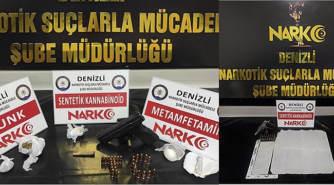 Denizli’de uyuşturucu operasyonu: 37 gözaltı