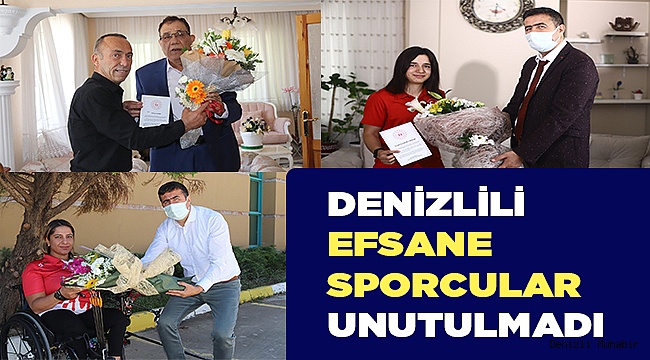 Denizlili efsane sporcular unutulmadı
