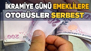 Emekliler ikramiyelerini almak için toplu taşımayı kullanabilecek