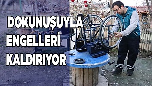 Eski tekerlekli sandalyeleri yenileyerek yeni sahipleriyle buluşturuyor